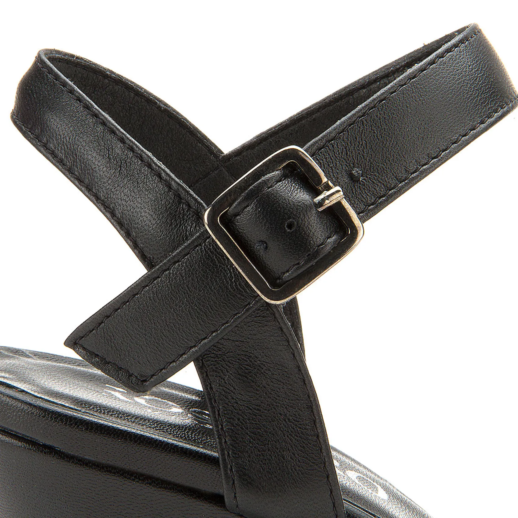 Sandalen|Horsch Schuhe High-Heel Sandale in Untergrößen Schwarz