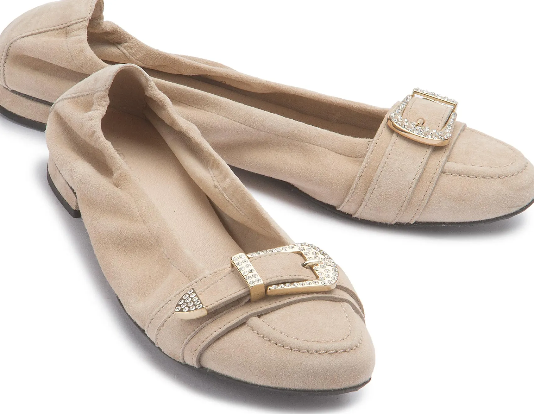 Ballerinas|Kennel Schmenger Kennel & Schmenger Ballerina in Übergrößen Beige