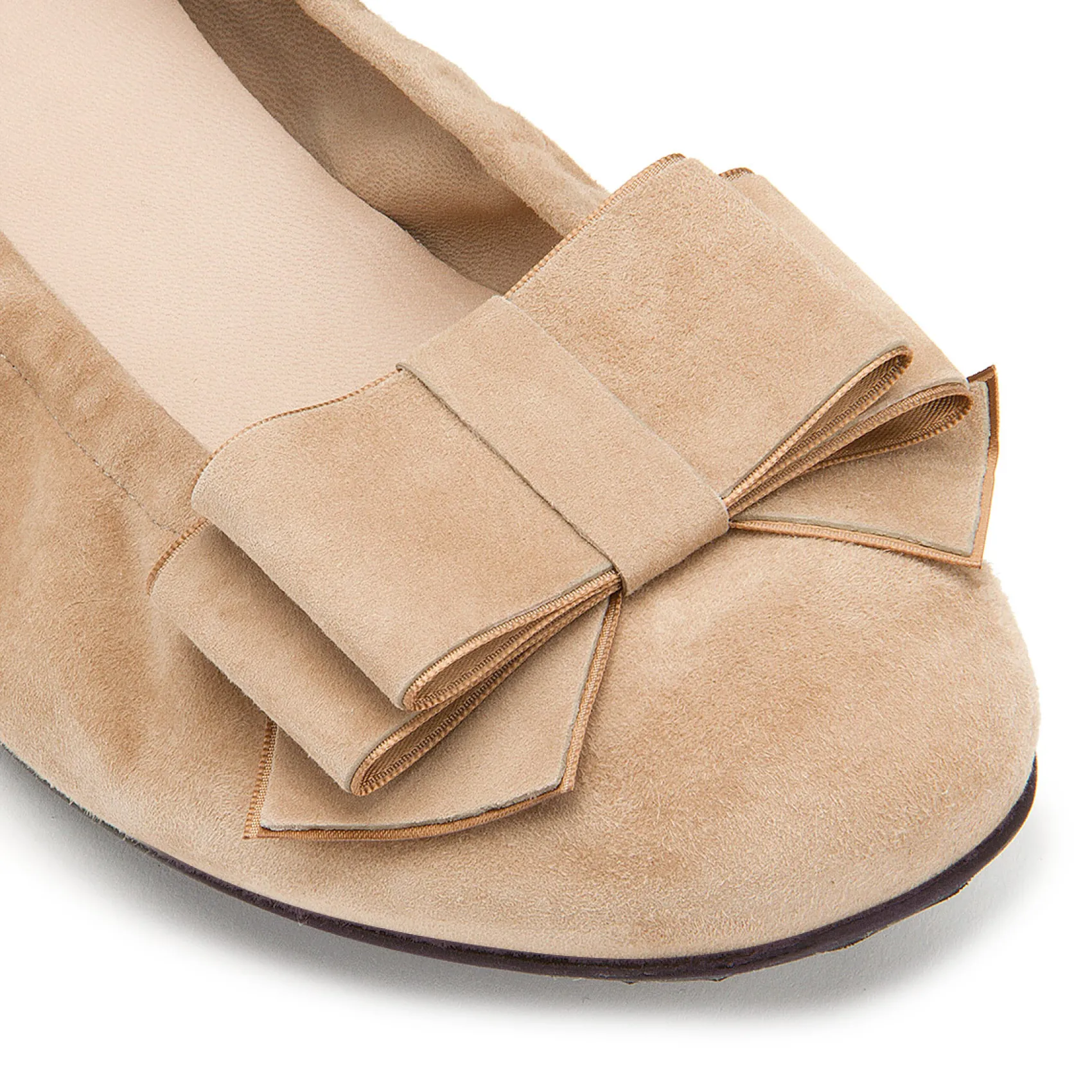 Ballerinas|Kennel Schmenger Kennel & Schmenger Ballerina in Übergrößen Beige