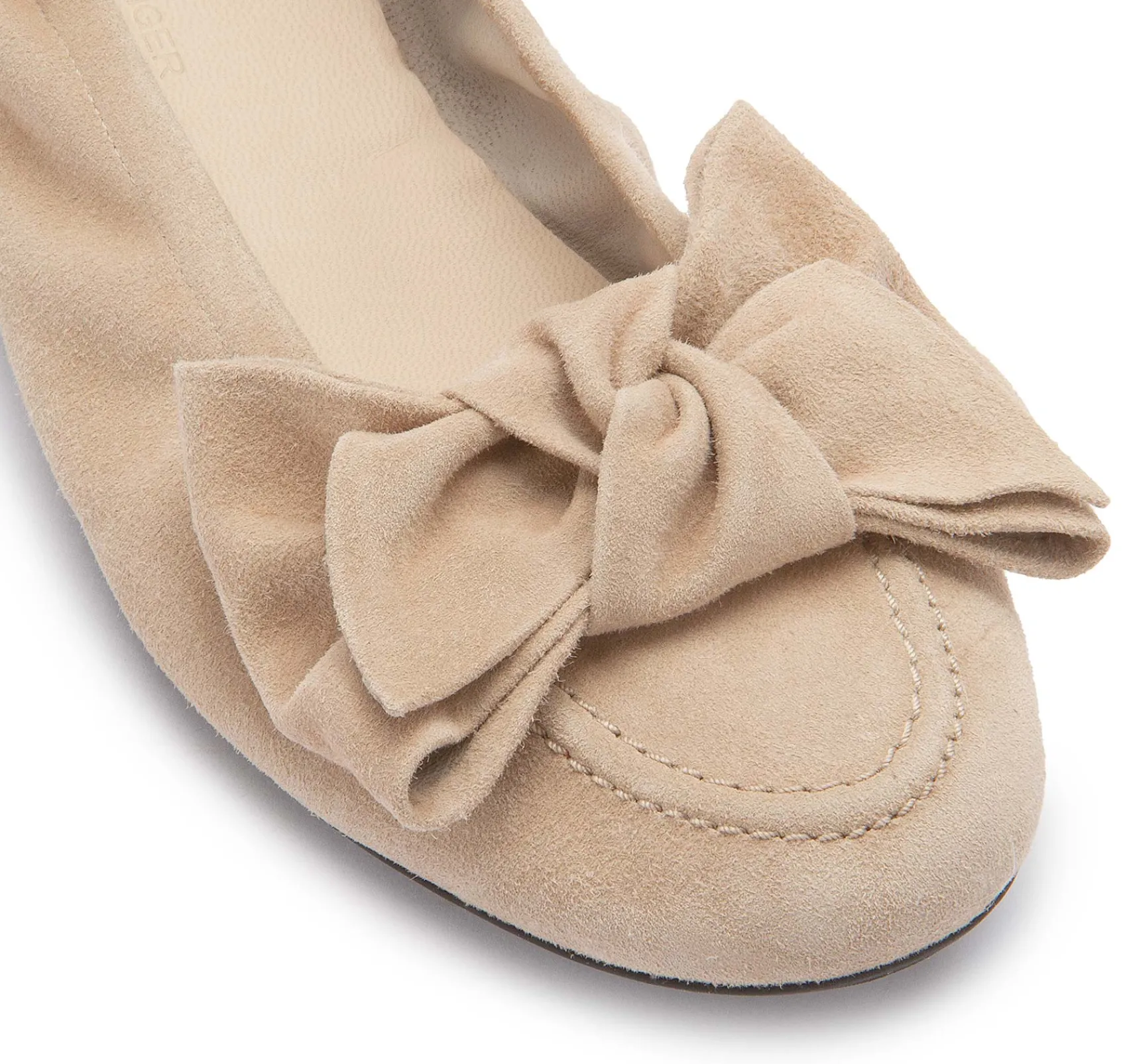 Ballerinas|Kennel Schmenger Kennel & Schmenger Ballerina in Übergrößen Beige