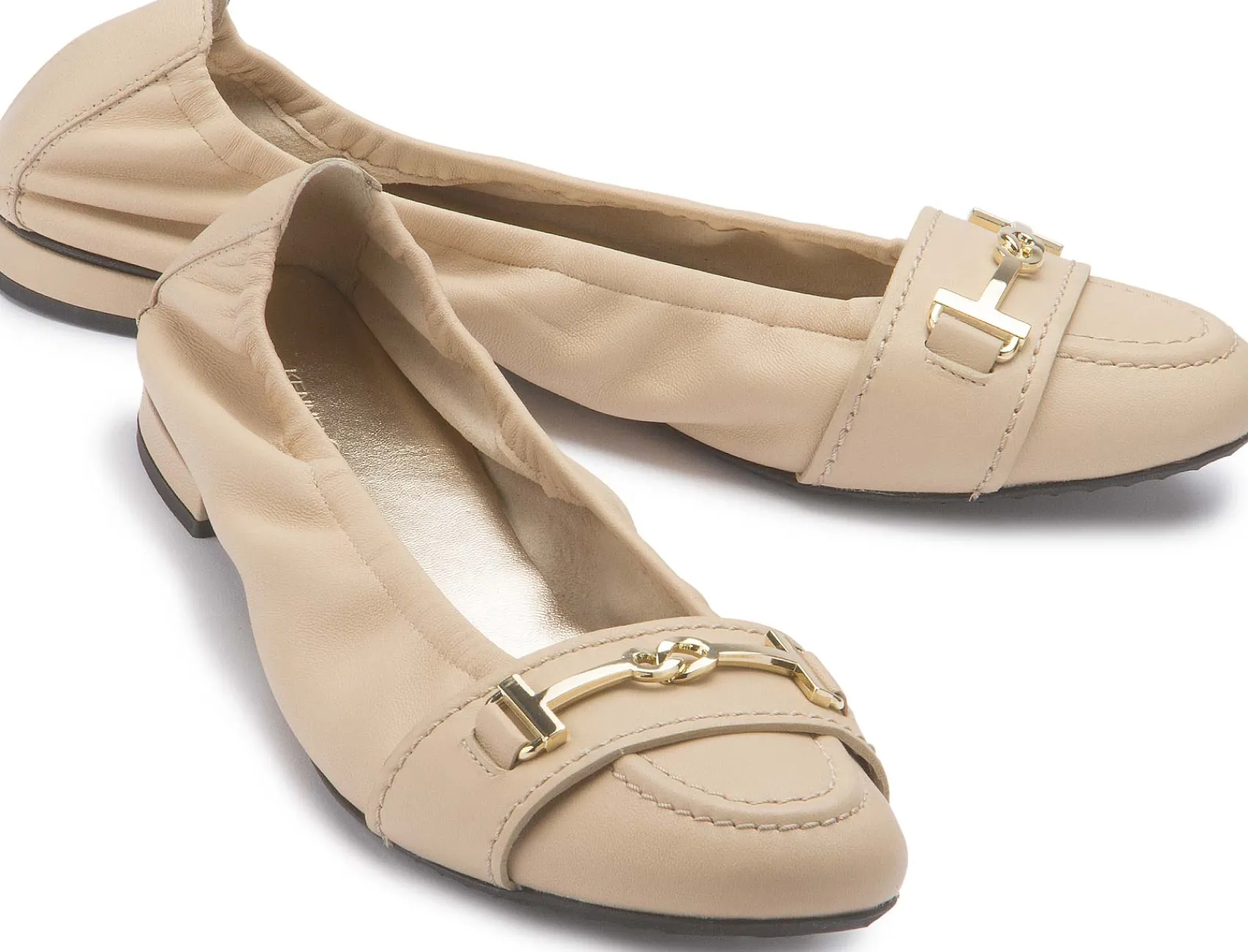 Ballerinas|Kennel Schmenger Kennel & Schmenger Ballerina in Übergrößen Beige