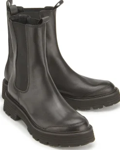 Stiefeletten|Kennel Schmenger Kennel & Schmenger Chelsea Boot in Übergrößen Schwarz