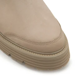 Stiefeletten|Kennel Schmenger Kennel & Schmenger Chelsea Boot in Übergrößen Beige
