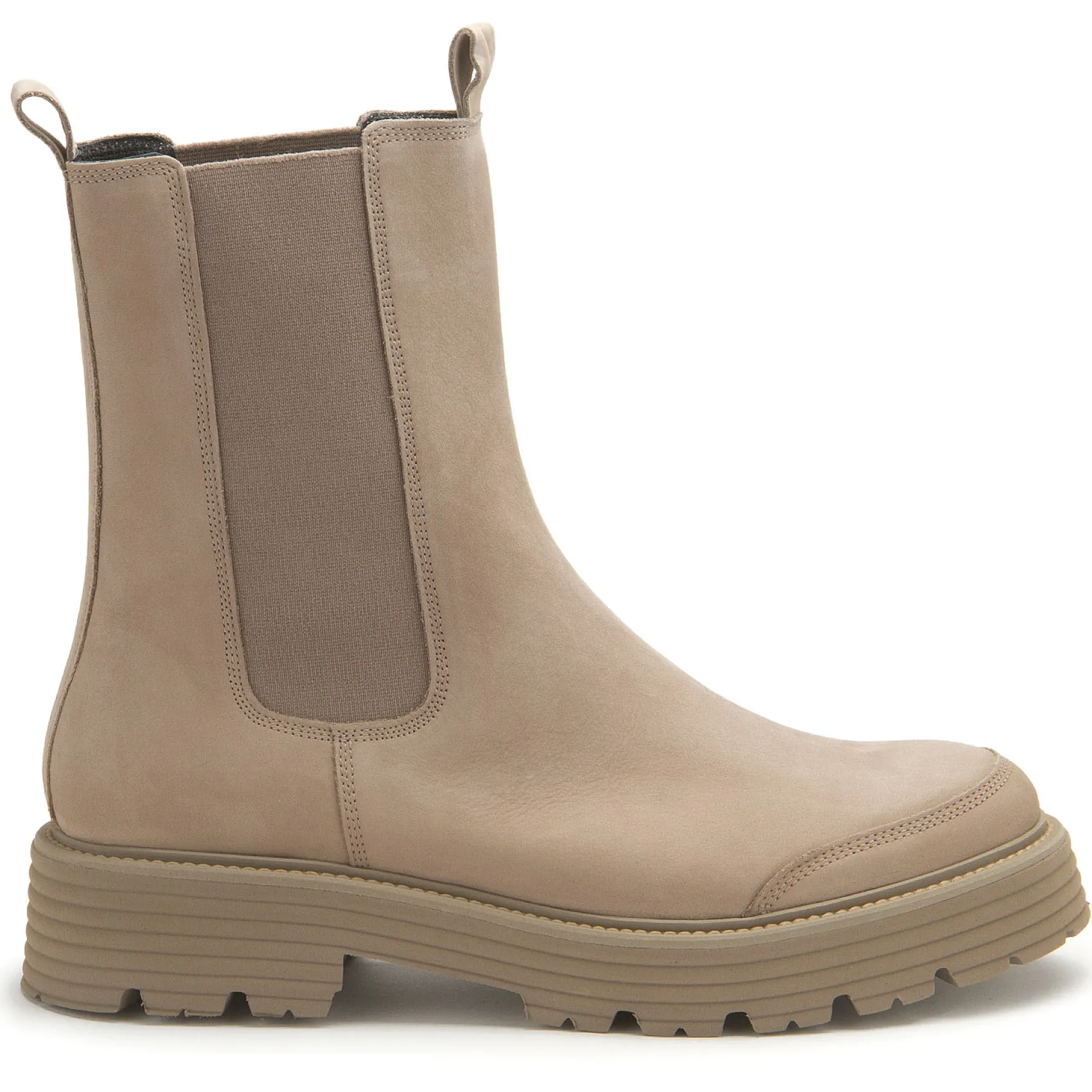 Stiefeletten|Kennel Schmenger Kennel & Schmenger Chelsea Boot in Übergrößen Beige