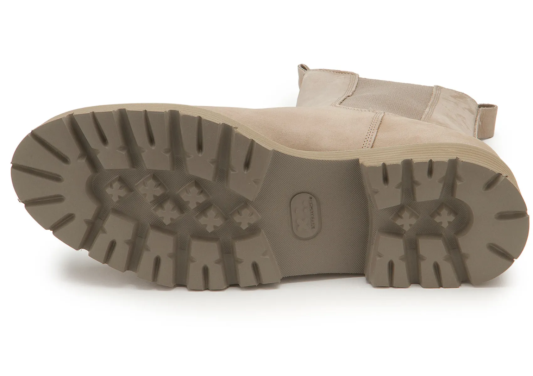 Stiefeletten|Kennel Schmenger Kennel & Schmenger Chelsea Boot in Übergrößen Beige