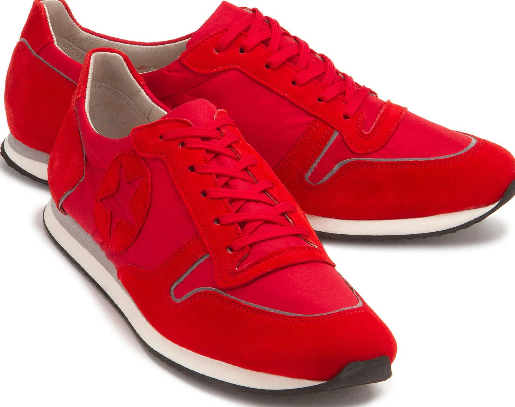 Sneaker|Schnürschuhe|Kennel Schmenger Kennel & Schmenger Sneaker in Übergrößen Rot