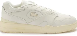 Sneaker|Schnürschuhe|Lacoste Sneaker in Übergrößen Weiß