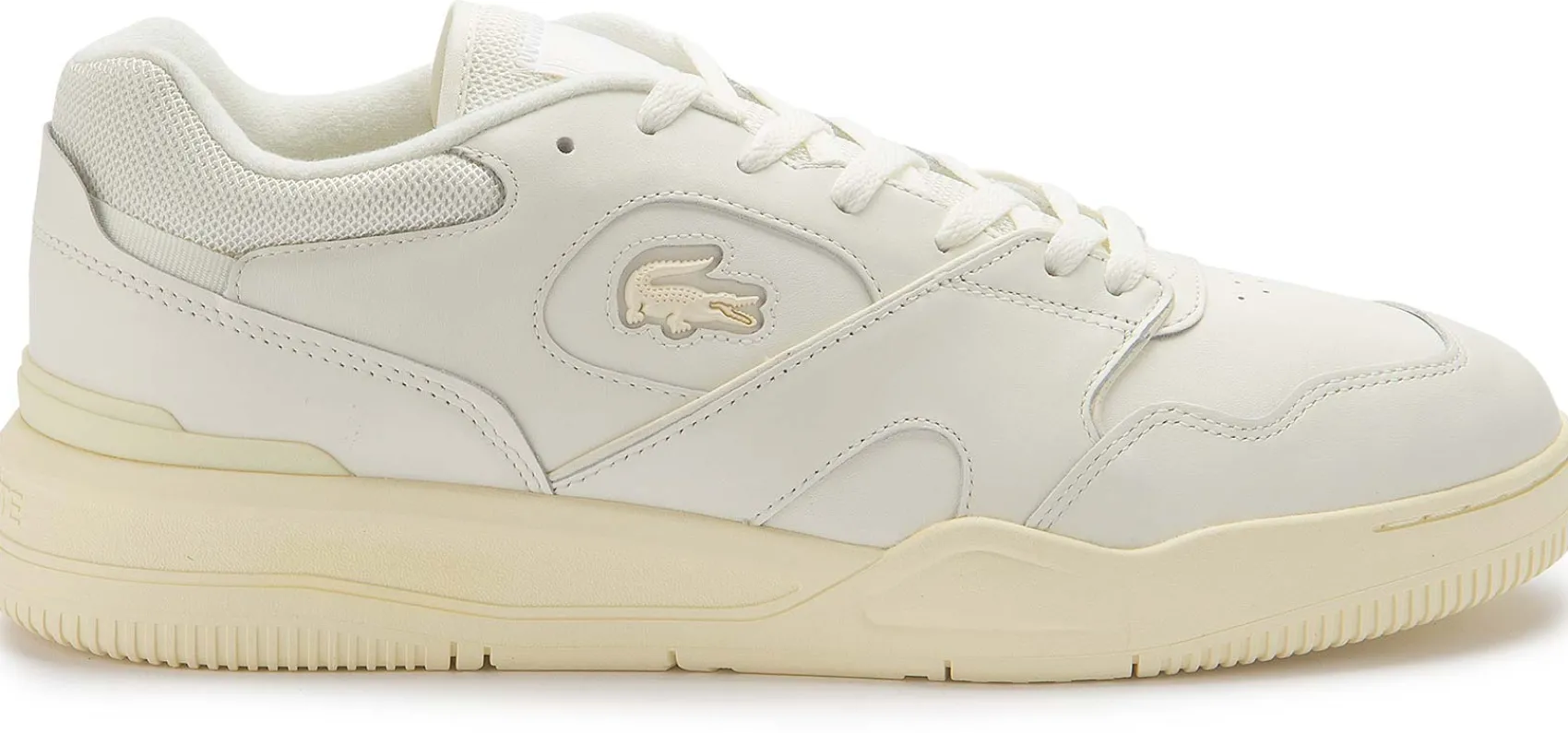 Sneaker|Schnürschuhe|Lacoste Sneaker in Übergrößen Weiß