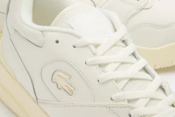 Sneaker|Schnürschuhe|Lacoste Sneaker in Übergrößen Weiß