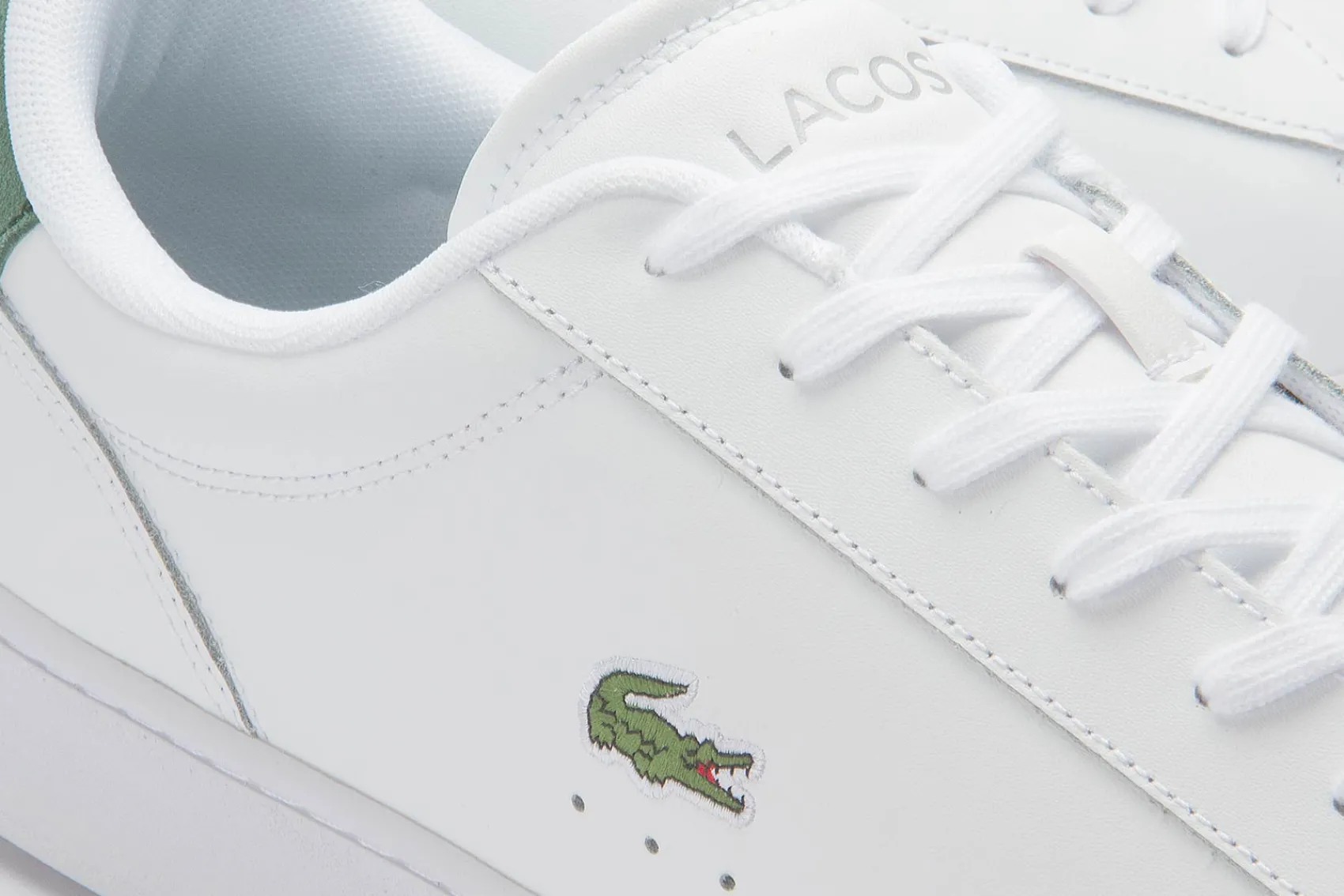 Sneaker|Schnürschuhe|Lacoste Sneaker in Übergrößen Weiß