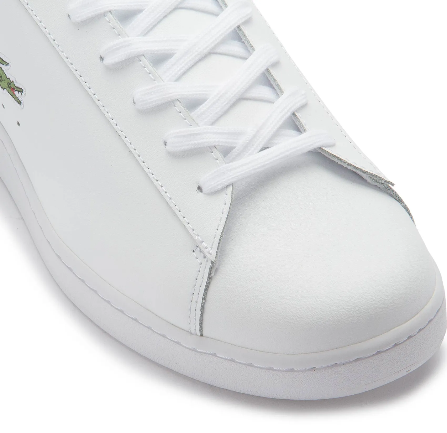 Sneaker|Schnürschuhe|Lacoste Sneaker in Übergrößen Weiß