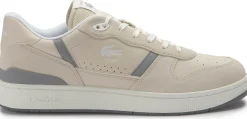 Sneaker|Schnürschuhe|Lacoste Sneaker in Übergrößen Beige