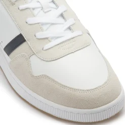 Sneaker|Schnürschuhe|Lacoste Sneaker in Übergrößen Weiß