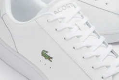 Sneaker|Schnürschuhe|Lacoste Sneaker in Übergrößen Weiß