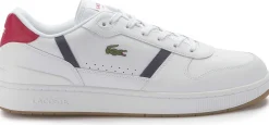 Sneaker|Schnürschuhe|Lacoste Sneaker in Übergrößen Weiß