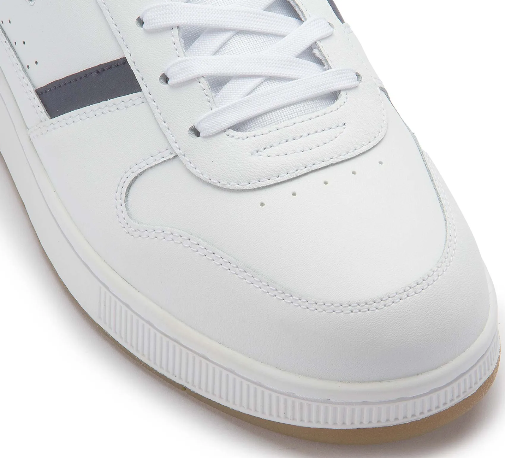 Sneaker|Schnürschuhe|Lacoste Sneaker in Übergrößen Weiß
