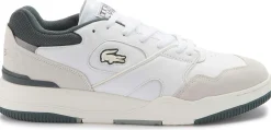 Sneaker|Schnürschuhe|Lacoste Sneaker in Übergrößen Weiß
