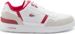 Sneaker|Schnürschuhe|Lacoste Sneaker in Übergrößen Rot