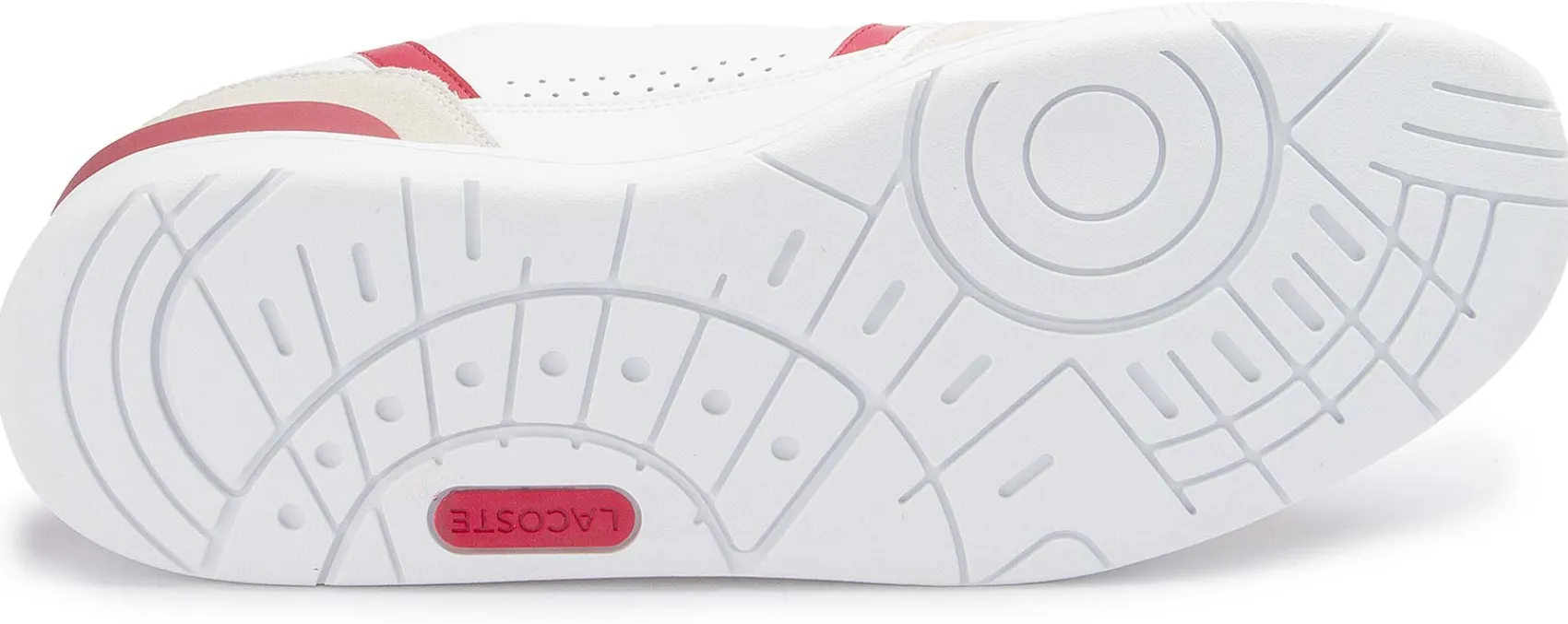 Sneaker|Schnürschuhe|Lacoste Sneaker in Übergrößen Rot