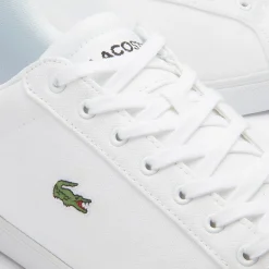 Sneaker|Schnürschuhe|Lacoste Sneaker in Übergrößen Weiß