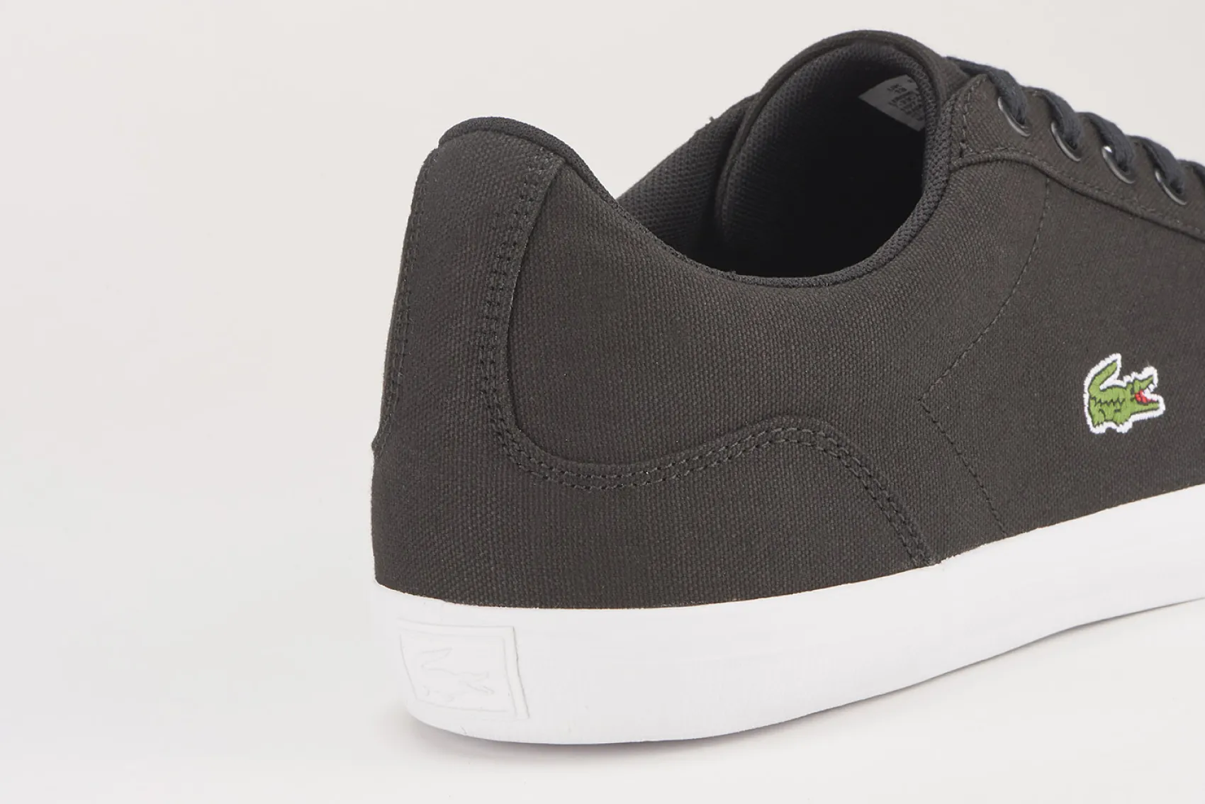 Sneaker|Leinenschuhe|Lacoste Sneaker in Übergrößen Schwarz