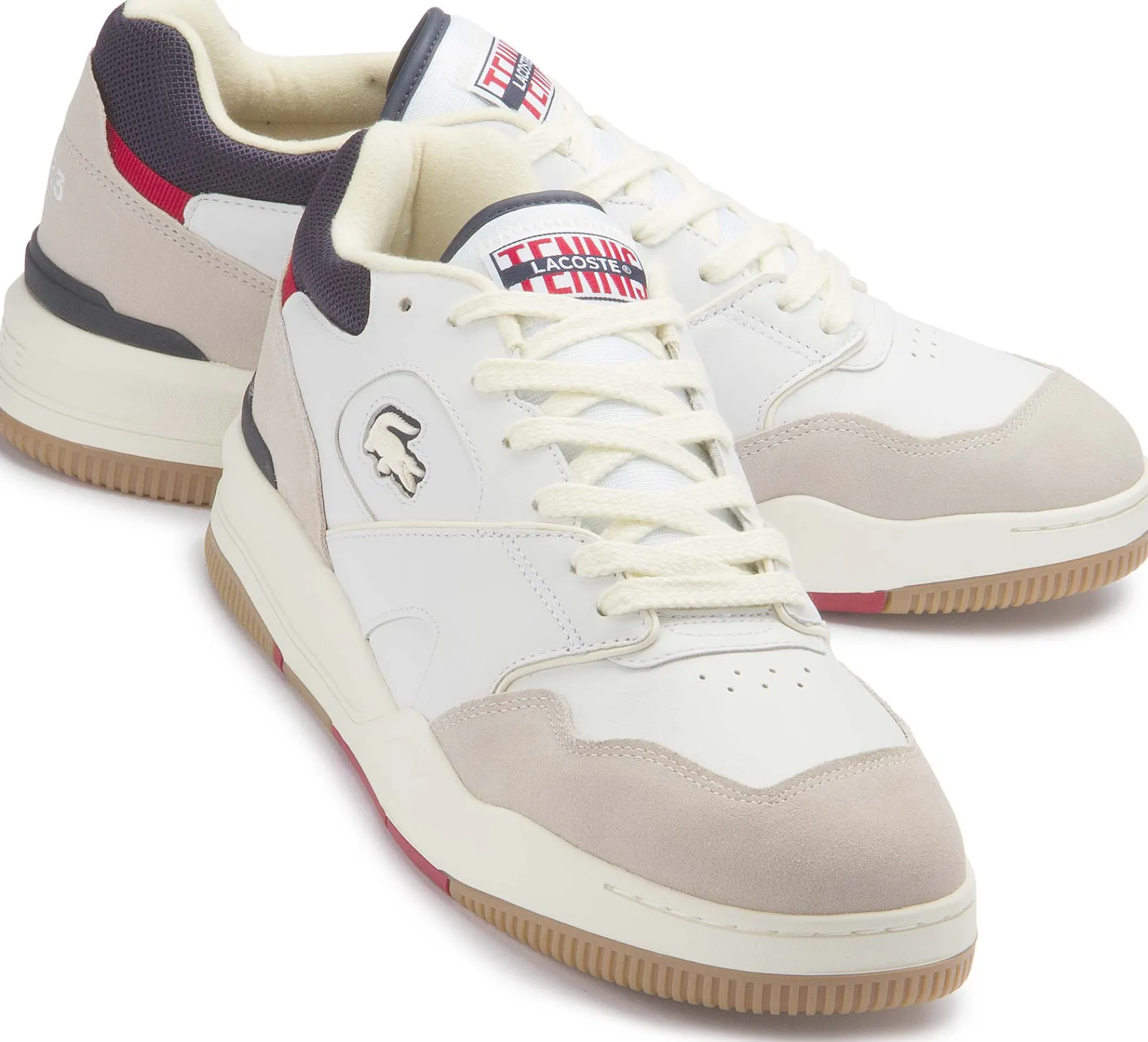 Sneaker|Sneaker|Lacoste Sneaker in Übergrößen Weiß