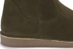 Stiefeletten|Boots|Horsch Schuhe Lammfell-Boot in Übergrößen Grün
