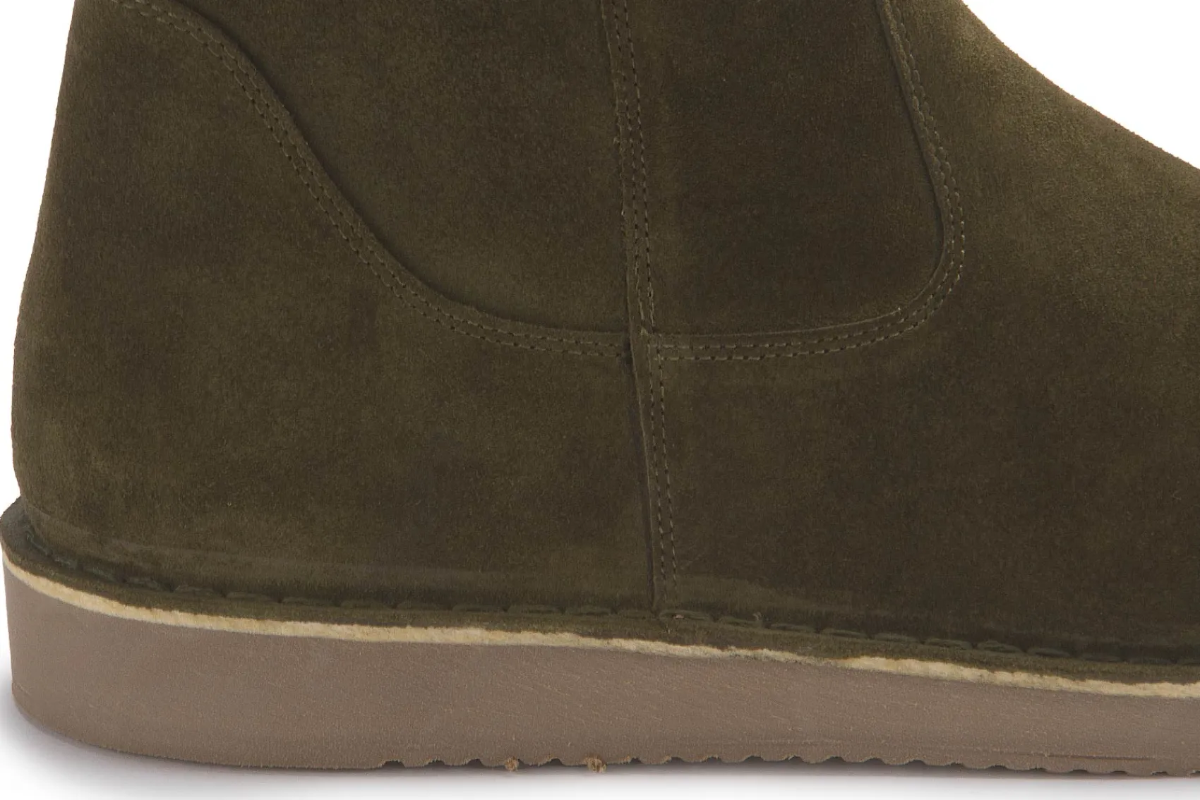 Stiefeletten|Boots|Horsch Schuhe Lammfell-Boot in Übergrößen Grün