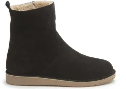 Stiefeletten|Boots|Horsch Schuhe Lammfell-Boot in Übergrößen Schwarz