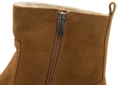 Stiefeletten|Boots|Horsch Schuhe Lammfell-Boot in Übergrößen Braun