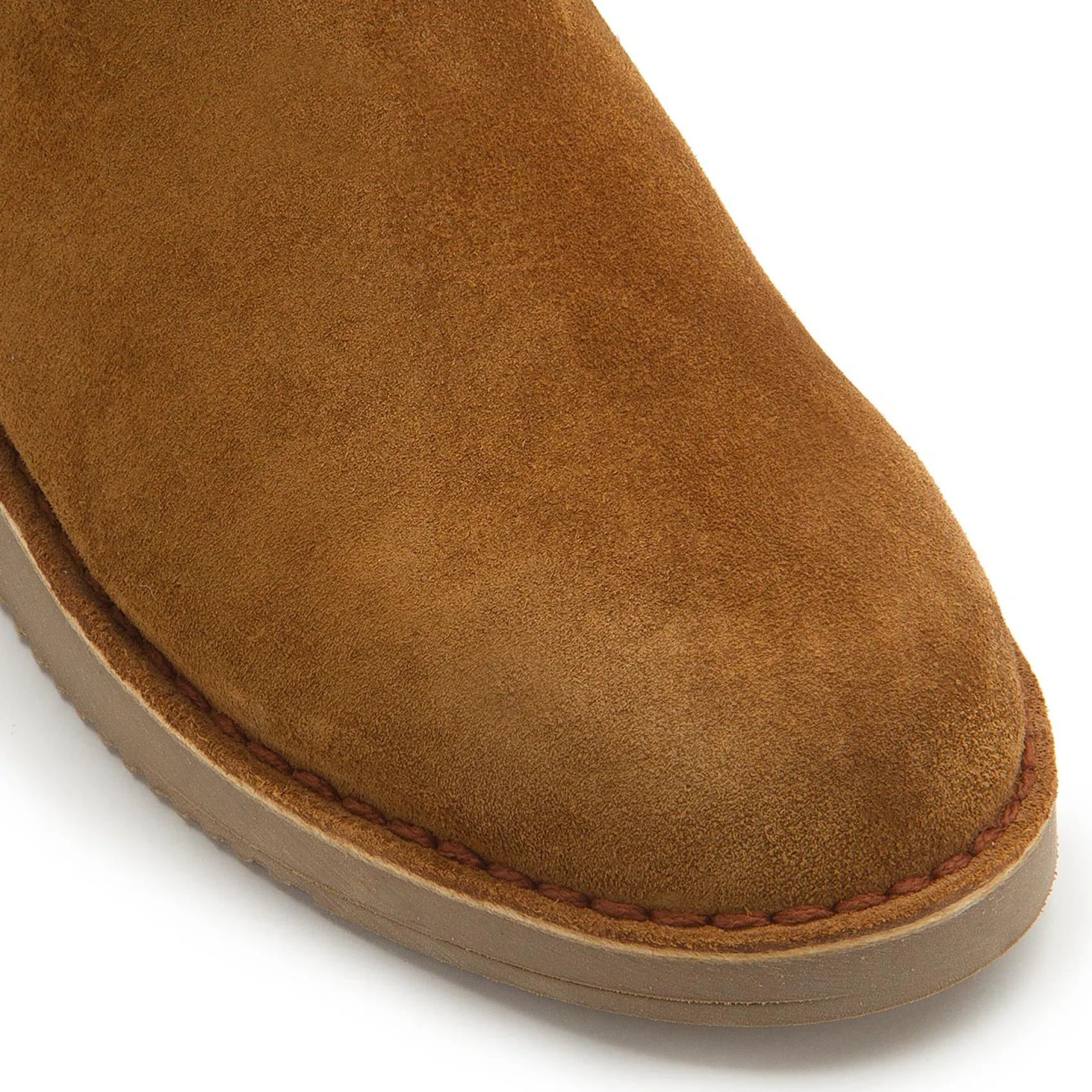 Stiefeletten|Boots|Horsch Schuhe Lammfell-Boot in Übergrößen Braun