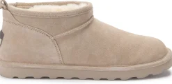 Stiefeletten|Boots|Bearpaw Lammfell-Boot in Übergrößen Beige