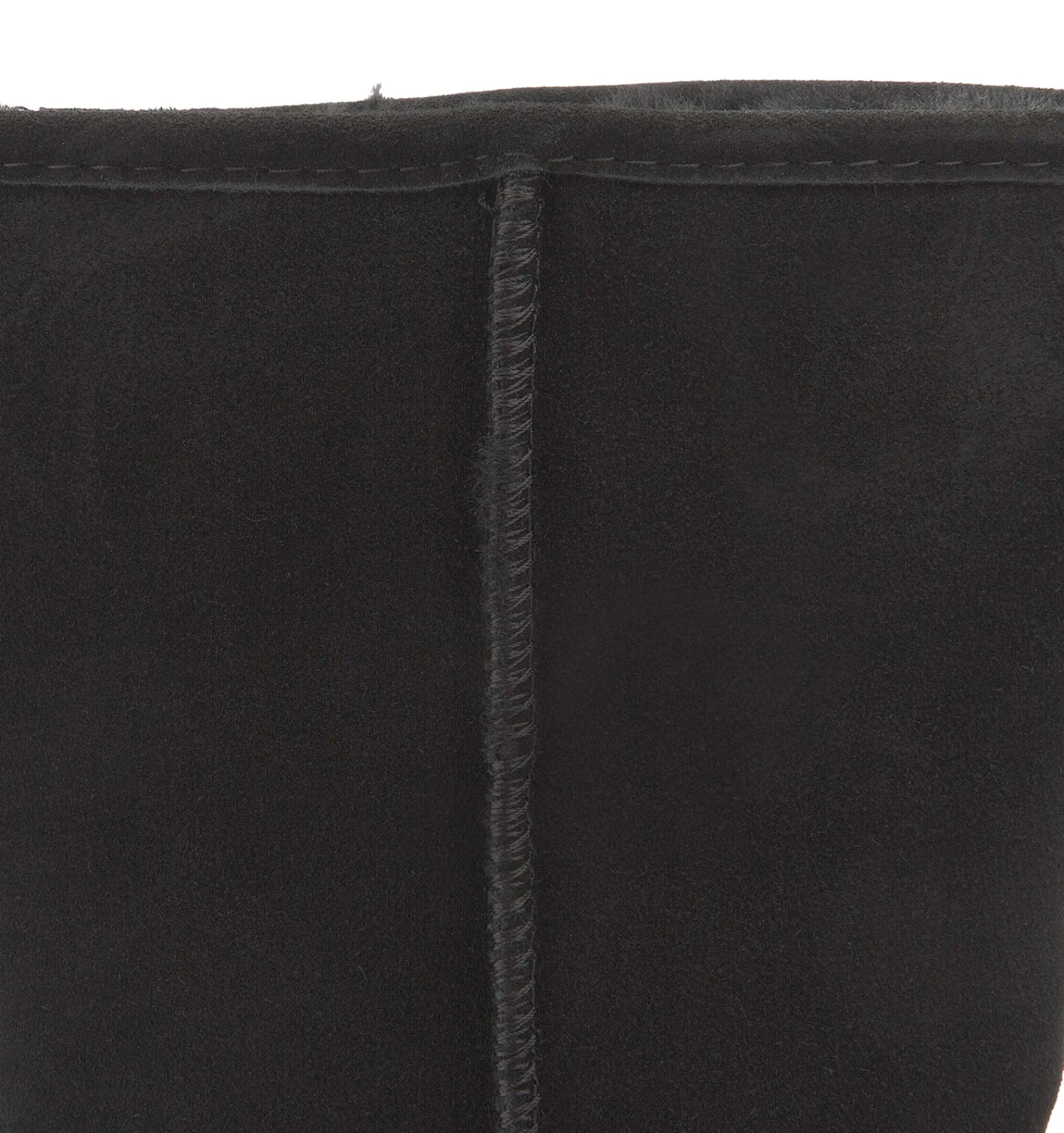 Stiefeletten|Boots|Bearpaw Lammfell-Boot in Übergrößen Schwarz