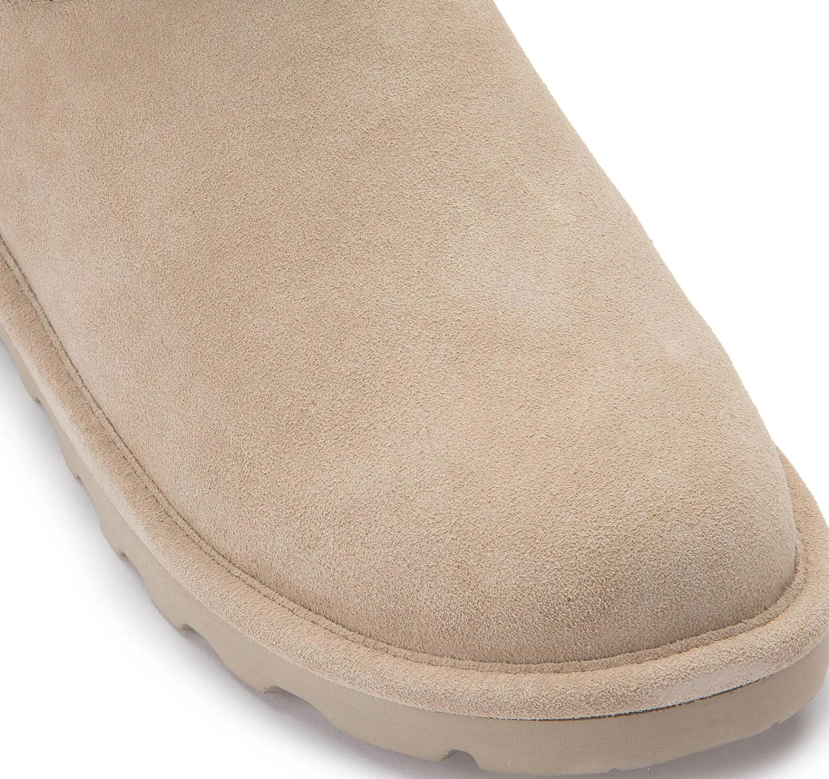 Stiefeletten|Boots|Bearpaw Lammfell-Boot in Übergrößen Beige