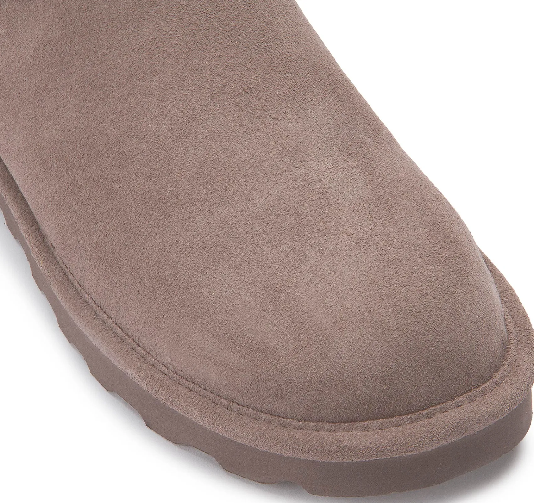 Stiefeletten|Boots|Bearpaw Lammfell-Boot in Übergrößen Grau
