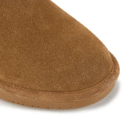 Stiefeletten|Boots|Bearpaw Lammfell-Boot in Übergrößen Braun