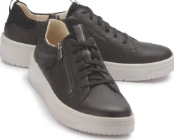 Sneaker|Schnürschuhe|Legero Sneaker in Übergrößen Schwarz