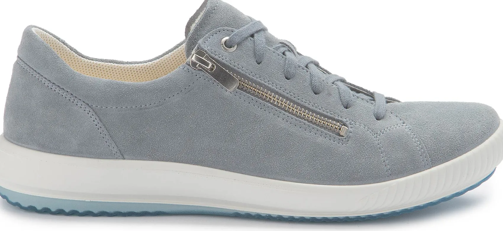Sneaker|Schnürschuhe|Legero Sneaker in Übergrößen Grau