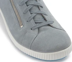 Sneaker|Schnürschuhe|Legero Sneaker in Übergrößen Grau
