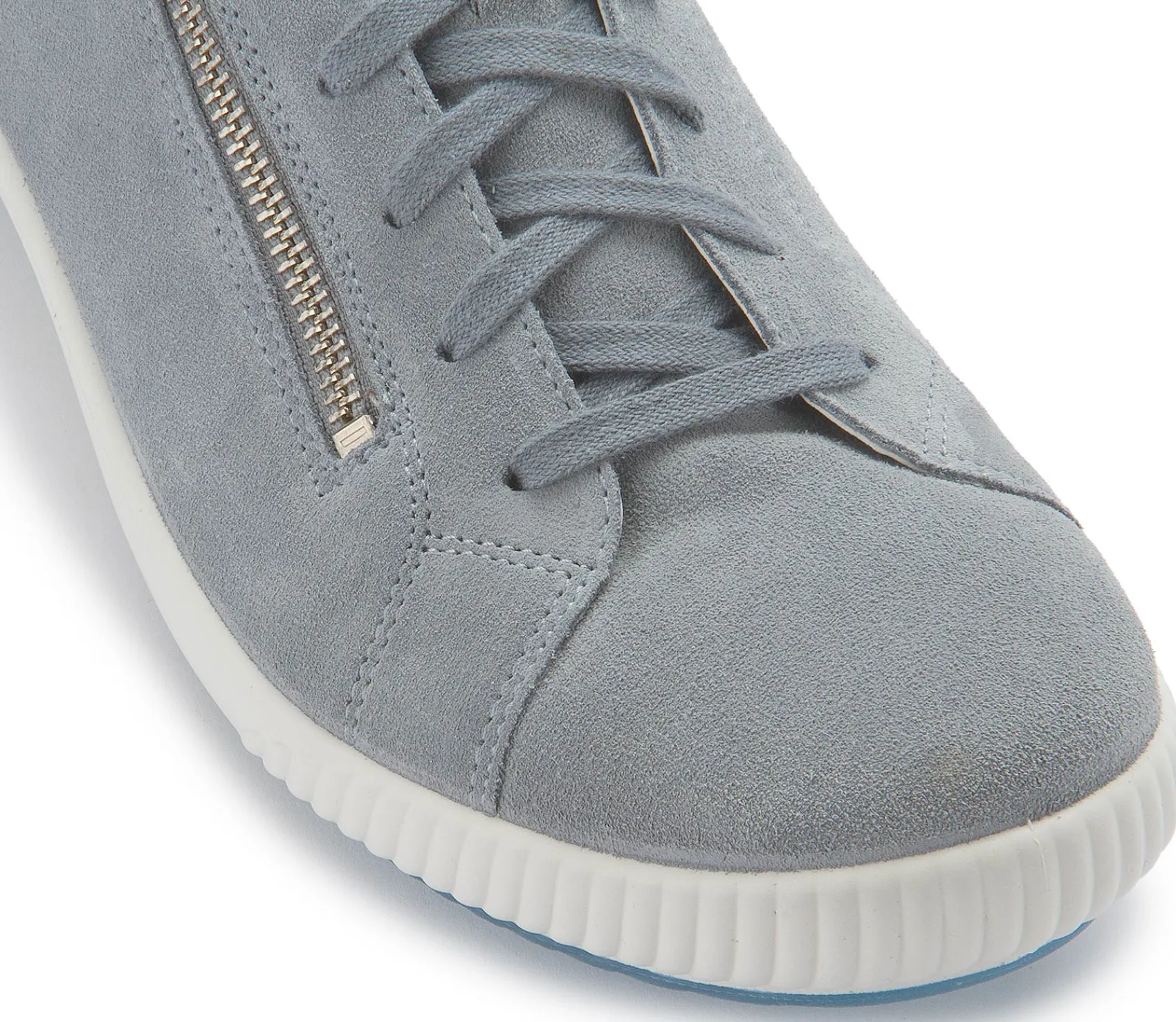 Sneaker|Schnürschuhe|Legero Sneaker in Übergrößen Grau