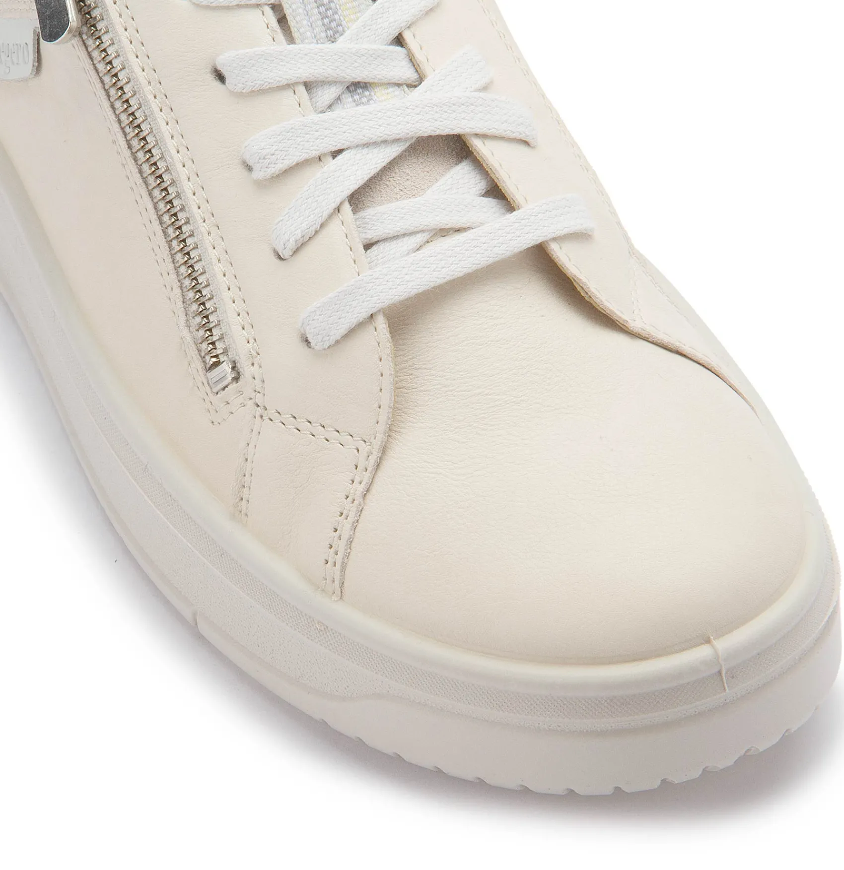 Sneaker|Schnürschuhe|Legero Sneaker in Übergrößen Beige