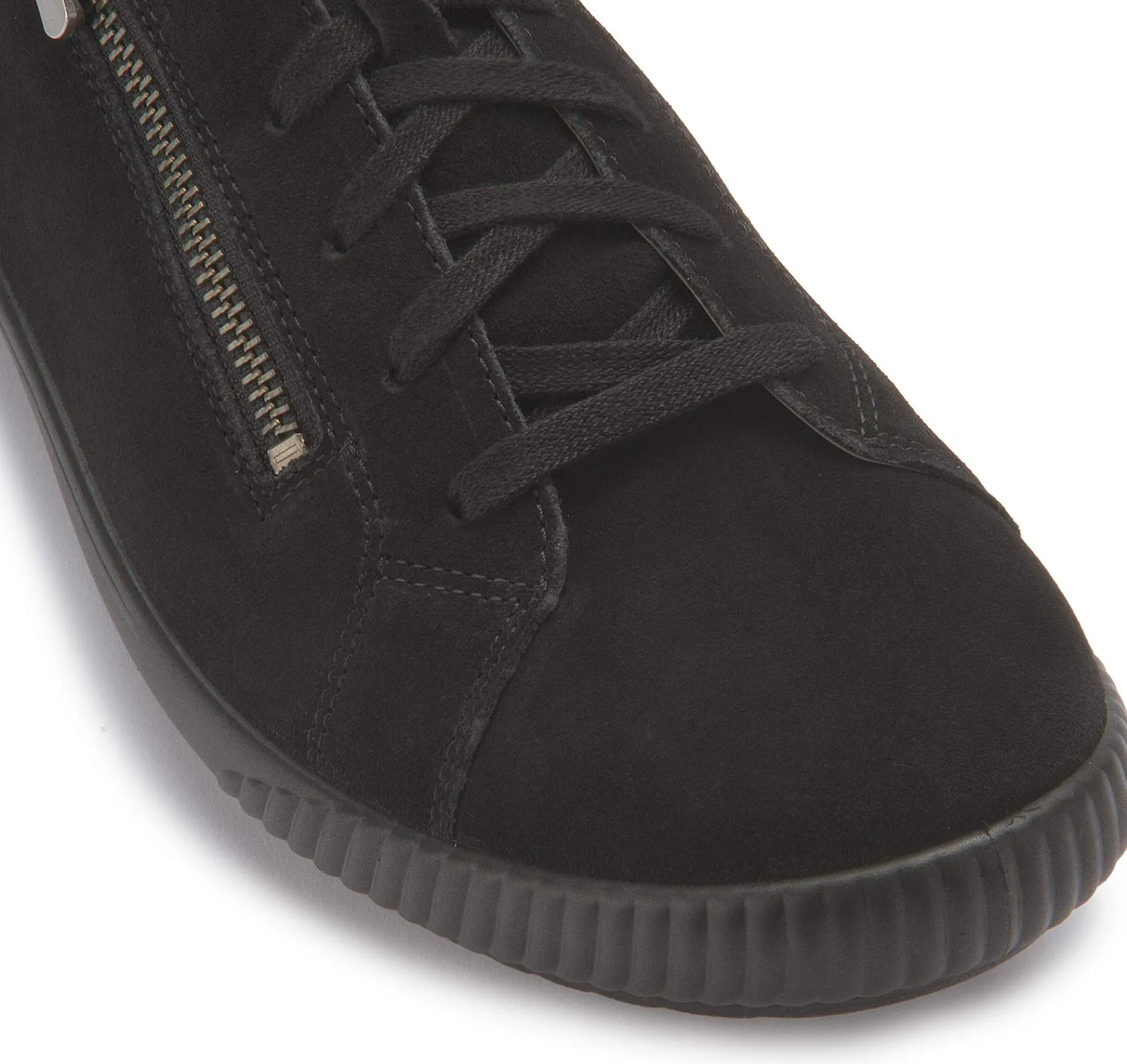 Sneaker|Schnürschuhe|Legero Sneaker in Übergrößen Schwarz