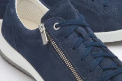 Sneaker|Schnürschuhe|Legero Sneaker in Übergrößen Blau