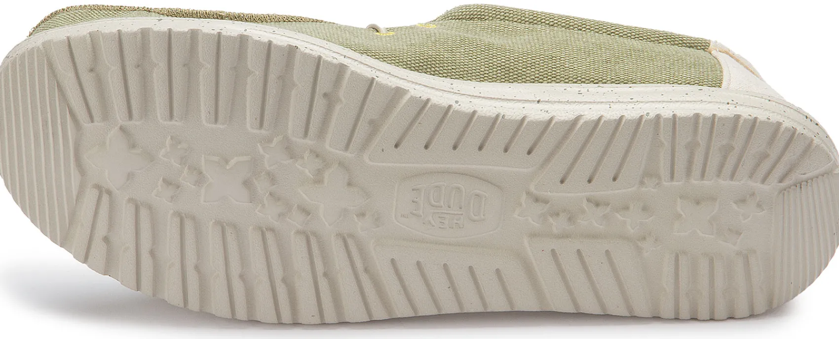 Leinenschuhe|Schnürschuhe|HeyDude Leinenschuh in Übergrößen Grün