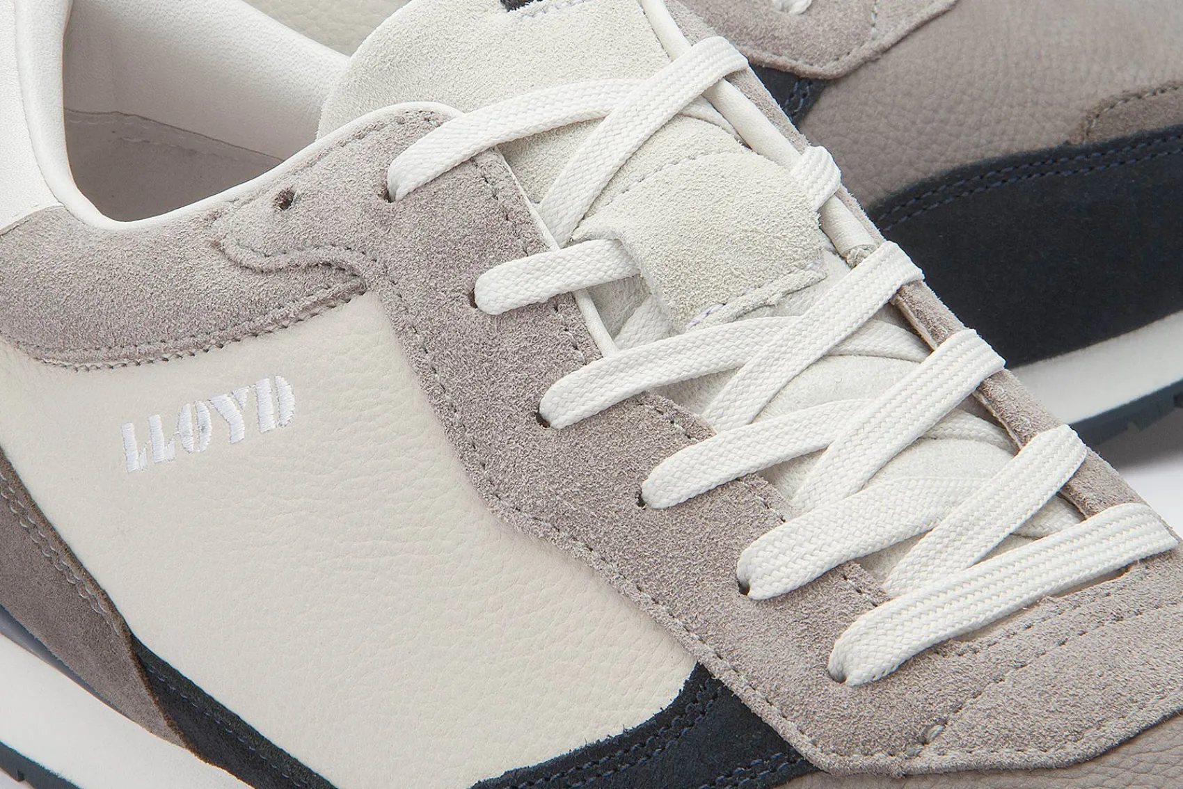 Sneaker|Schnürschuhe|lloyd Sneaker in Übergrößen Grau