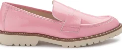 Slipper|Horsch Schuhe Loafer in Übergrößen Rosa