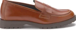 Slipper|Horsch Schuhe Loafer in Übergrößen Braun