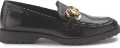 Slipper|Horsch Schuhe Loafer in Übergrößen Schwarz