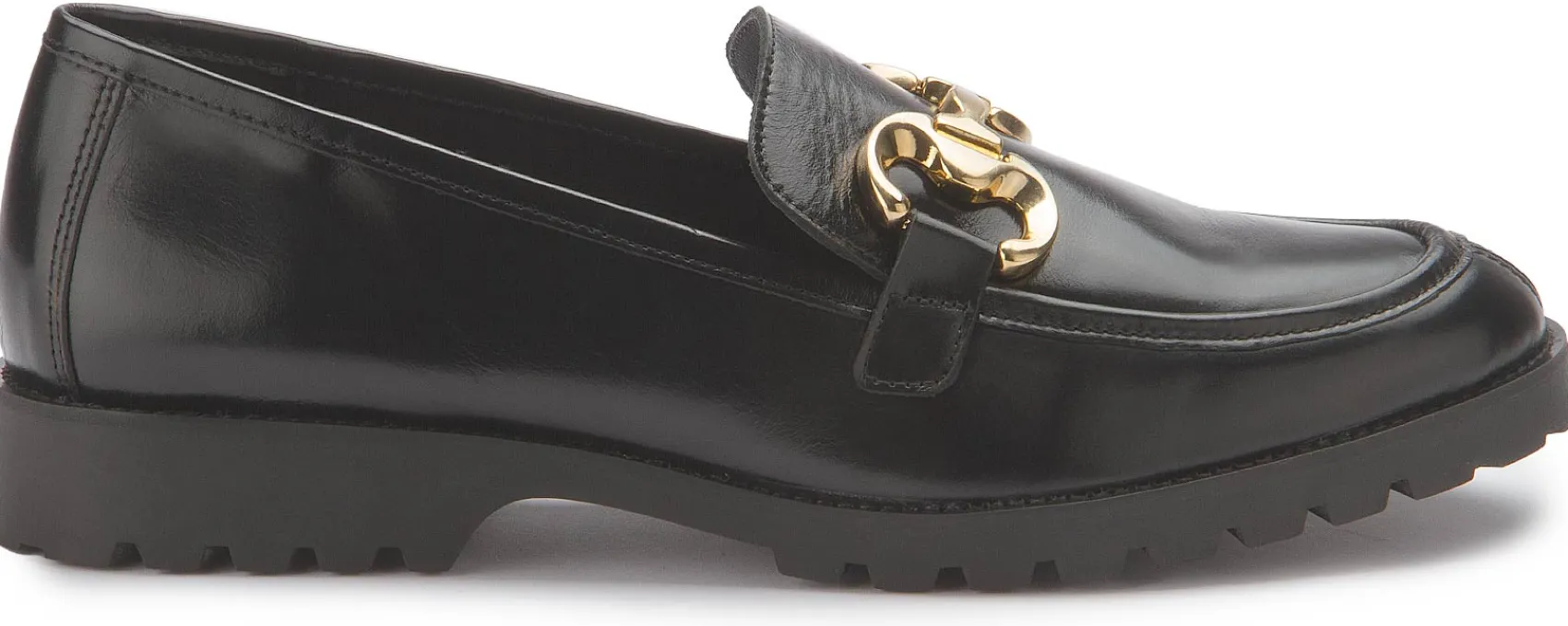 Slipper|Horsch Schuhe Loafer in Übergrößen Schwarz