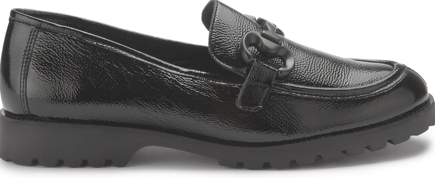 Slipper|Horsch Schuhe Loafer in Übergrößen Schwarz